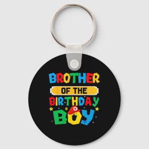 Brother Of The Birthday Boy Game Video Gaming Matc Key Ring