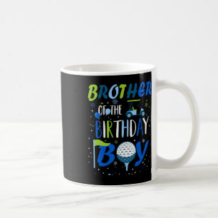 Brother Of The Birthday Boy Hole In One Golf Sport Coffee Mug