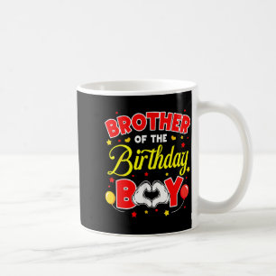 Brother Of The Birthday Boy Matching Family Party Coffee Mug