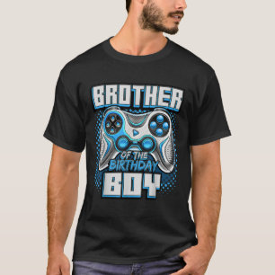 Brother of the Birthday Boy Matching Family Video  T-Shirt