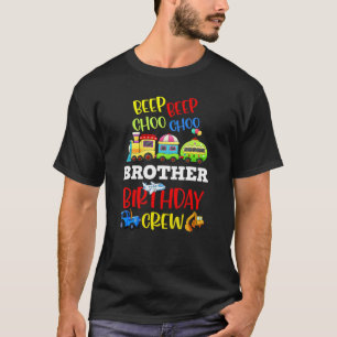 Brother of the Birthday Boy Shirt Transportation B