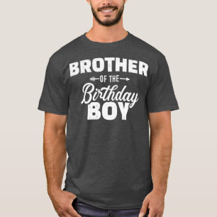 Brother of the birthday boy son matching family T-Shirt