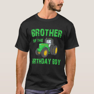 Brother Of The Birthday Boy Vintage Farm Tractor P T-Shirt