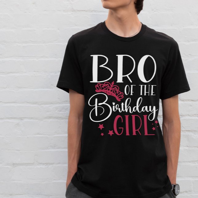 Brother of the Birthday Girl Custom Squad Matching T-Shirt (Creator Uploaded)