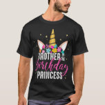 Brother Of The Birthday Princess Unicorn Birthday  T-Shirt<br><div class="desc">Brother Of The Birthday Princess Unicorn Birthday 379</div>
