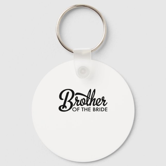 Brother of the Bride Key Ring (Front)