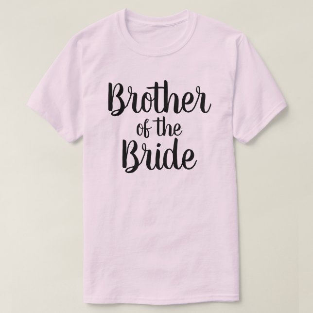 Brother of the Bride T-Shirt (Design Front)