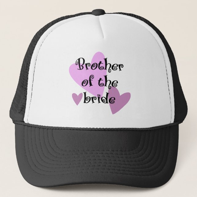 Brother of the Bride Trucker Hat (Front)