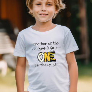 Brother of the So sweet to bee one birthday  T-Shirt