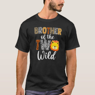 Brother of the Two Wild Baby Lion 2nd Birthday Boy T-Shirt