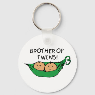 Brother of Twins Pod Key Ring