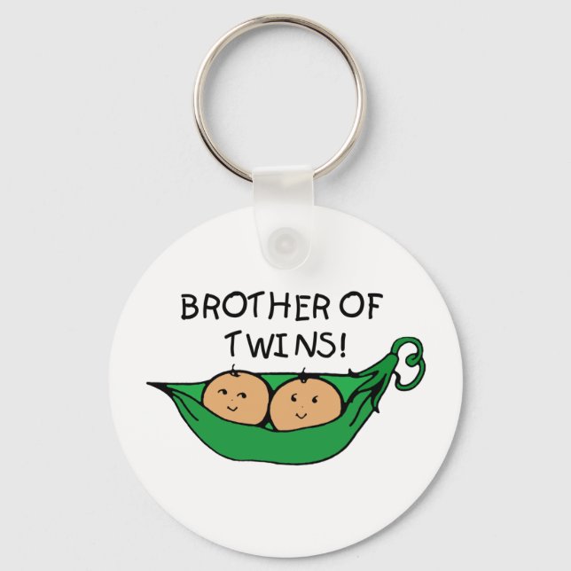 Brother of Twins Pod Key Ring (Front)