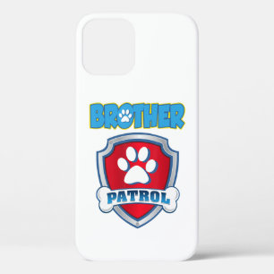 Brother Patrol Shirt - Dog Mum Dad Funny Gift iPhone 12 Pro Case