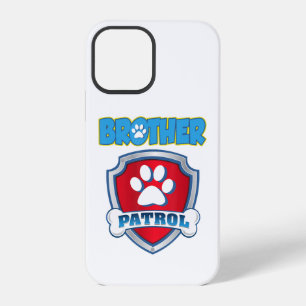 Brother Patrol Shirt - Dog Mum Dad Funny Gift iPhone 12 Pro Case