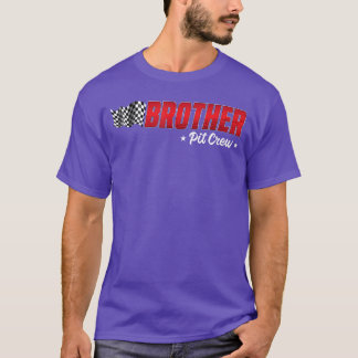 Brother Pit Crew Race Birthday Family Racing Boys T-Shirt