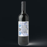 Brother  Poem Wine Bottle Label  - 60th  Birthday<br><div class="desc">A great gift for a special brother on his birthday.</div>
