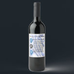 Brother  Poem Wine Bottle Label  - 60th  Birthday<br><div class="desc">A great gift for a special brother on his birthday.</div>