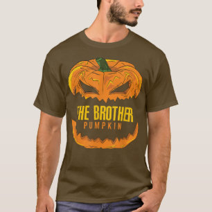 Brother Pumpkin Matching Family Group Halloween Pa T-Shirt