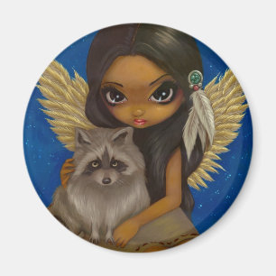 "Brother Racoon" Magnet