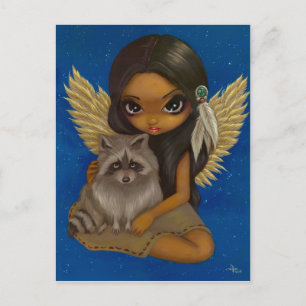"Brother Racoon" Postcard