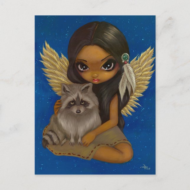 "Brother Racoon" Postcard (Front)