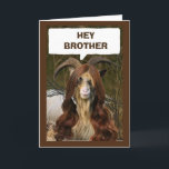 "BROTHER" READY TO CELEBRATE YOUR BIRTHDAY CARD<br><div class="desc">THANK YOU FOR STOPPING BY ONE OF MY EIGHT STORES!</div>