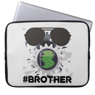 Brother´s watching. laptop sleeve