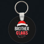Brother Santa Claus Christmas Matching Costume  Key Ring<br><div class="desc">Brother Santa Claus Christmas Matching Costume</div>