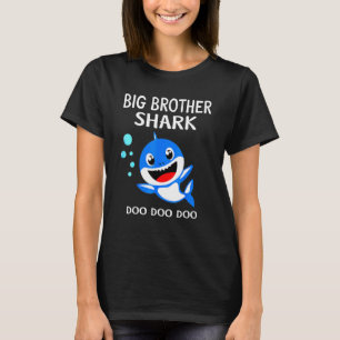Brother Shark  Halloween Christmas Boys Men Family T-Shirt