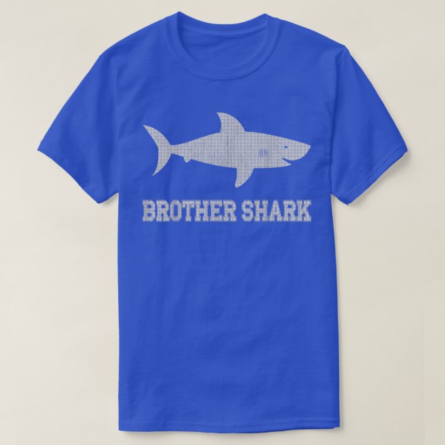Brother Shark Matching Family  T-Shirt (Design Front)