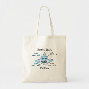 Brother Shark Personalised Beach Tote Bag