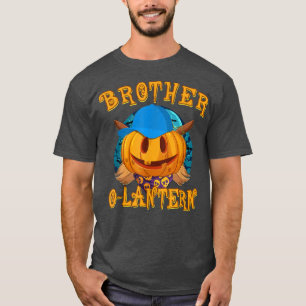 Brother Sister Halloween Costume Jack O Lantern Pu T-Shirt