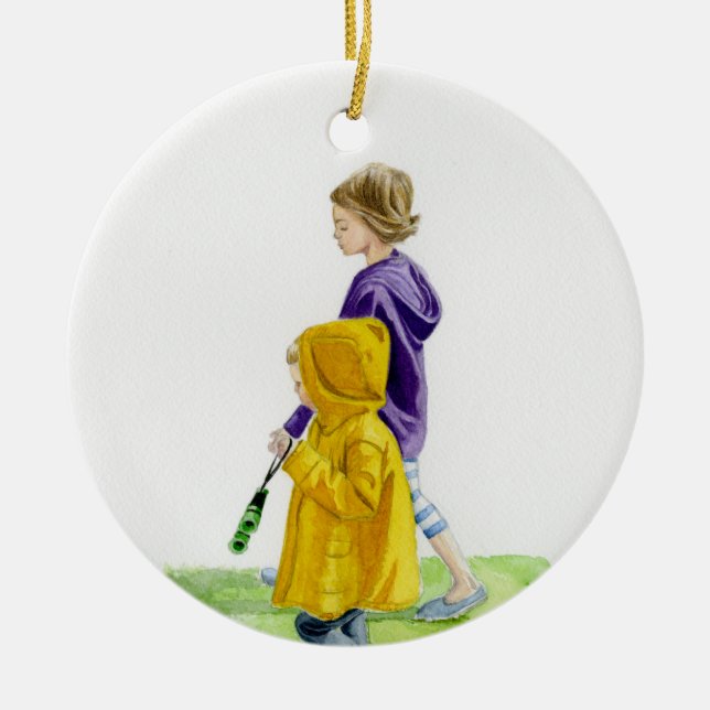 Brother sister ornament (Front)