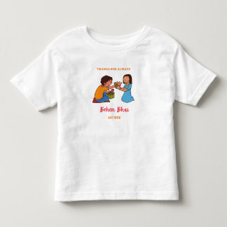 Brother Sister Raksha (Rakhi) Day, Indian Festival Toddler T-Shirt