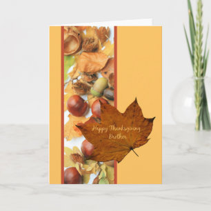 Brother Thanksgiving Card