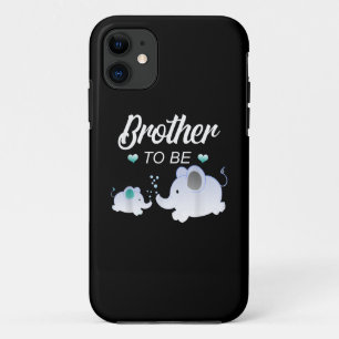 Brother To Be Elephant Baby Shower Gift For Boy Case-Mate iPhone Case