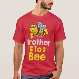 Brother To Bee Gender Reveal Vintage  T-Shirt