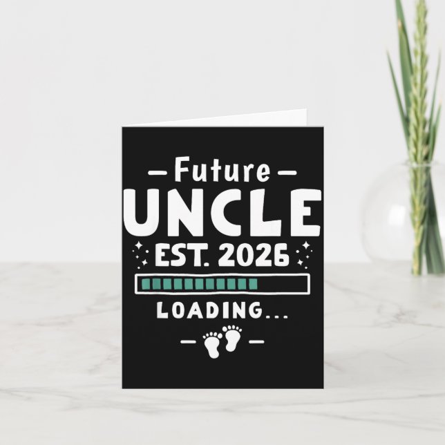 Brother To Uncle Pregnancy Announcement - Future U (Front)