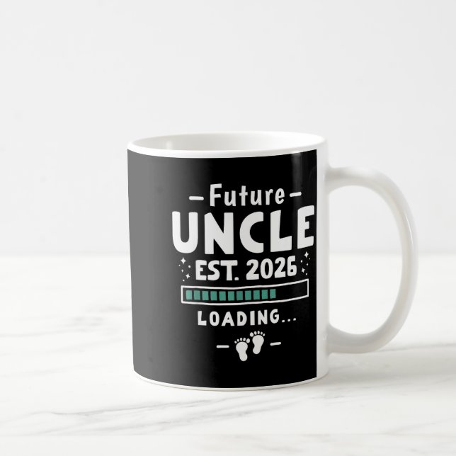 Brother To Uncle Pregnancy Announcement - Future U Coffee Mug (Right)