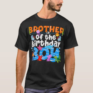 Brother UnderSea Birthday Party Boy Ocean Sea Anim T-Shirt