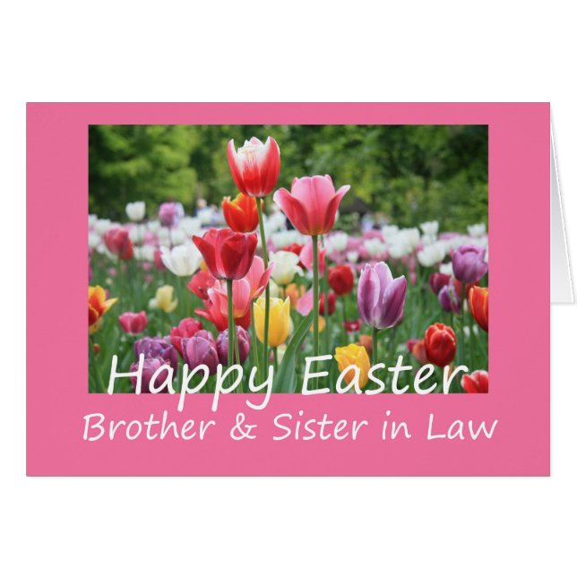 Brother & Wife  Happy Easter (Front Horizontal)