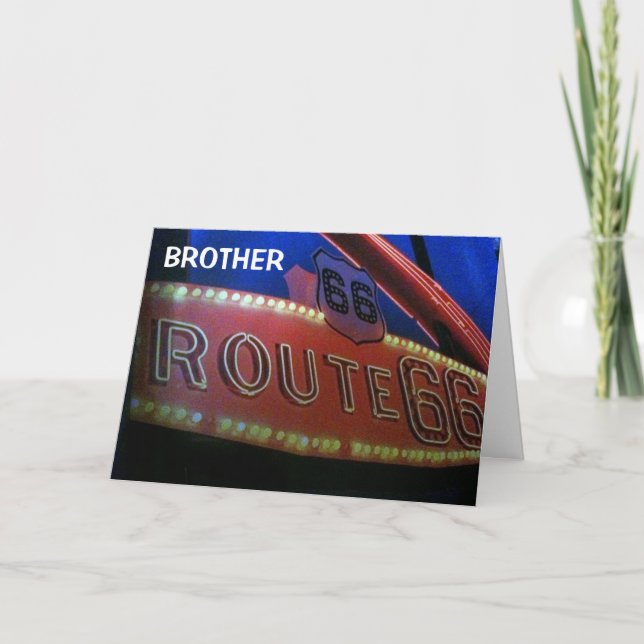BROTHER YOU ARE A CLASSIC-40th Card (Front)