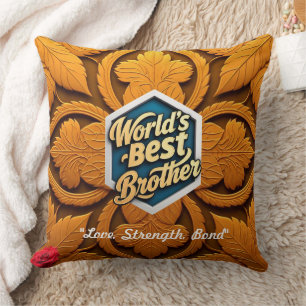 "Brotherhood Above All" Cushion