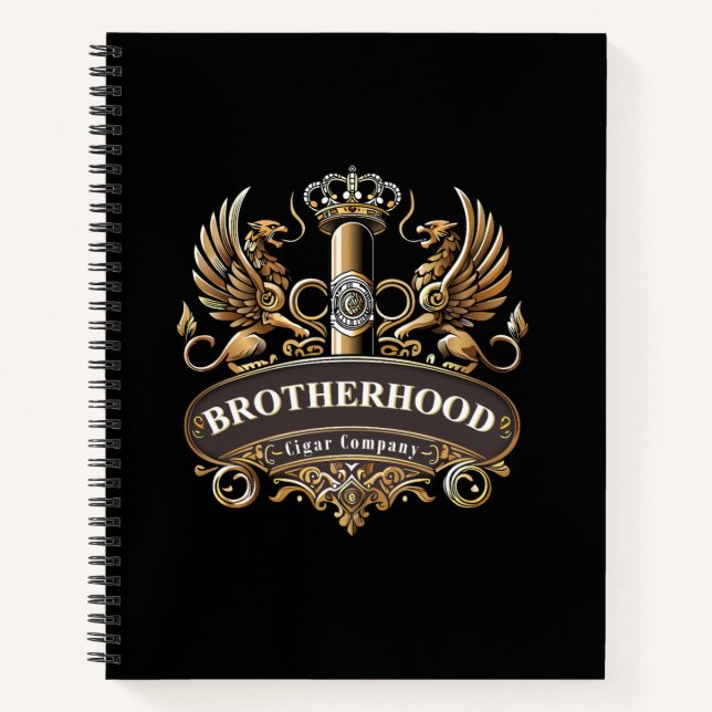 Brotherhood Cigar Company Notebook (Front)