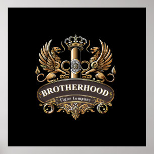 Brotherhood Cigar Company Poster