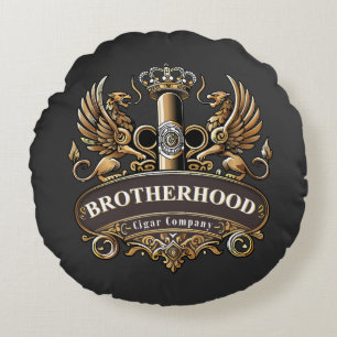 Brotherhood Cigar Company  Round Cushion