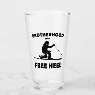 Brotherhood Of The Free Heel Telemark Skiing Glass