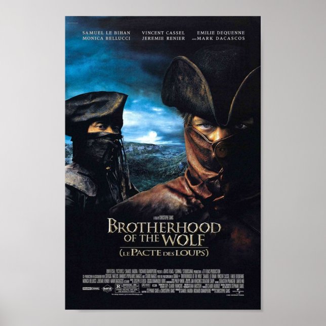 Brotherhood of the Wolf French  Poster (Front)