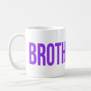 BROTHERHOOD Wordmark Mug Purple