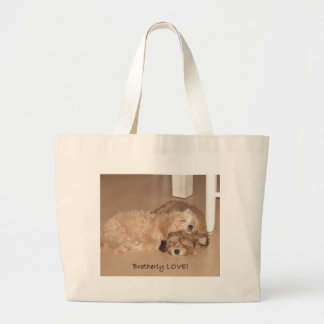 Brotherly Love- Large Tote Bag